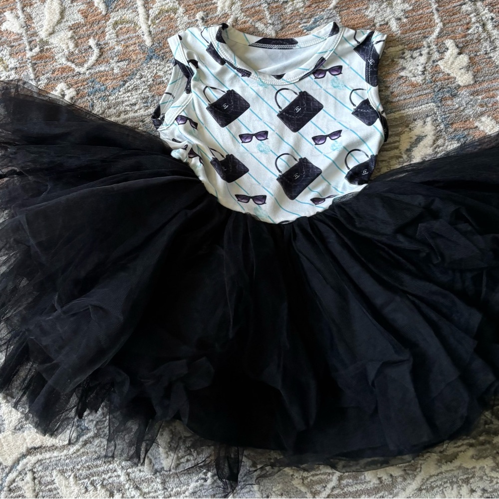Stylish Black Kids Dress